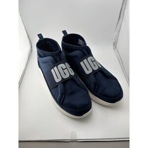 UGG NEUTRA UGG GRAPHIC LOGO Navy Blue SNEAKER SHOE 8.5/ UK 6.5/EU 39.5